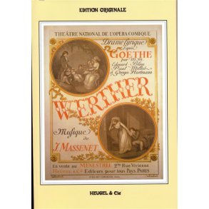 Werther pour chant et piano