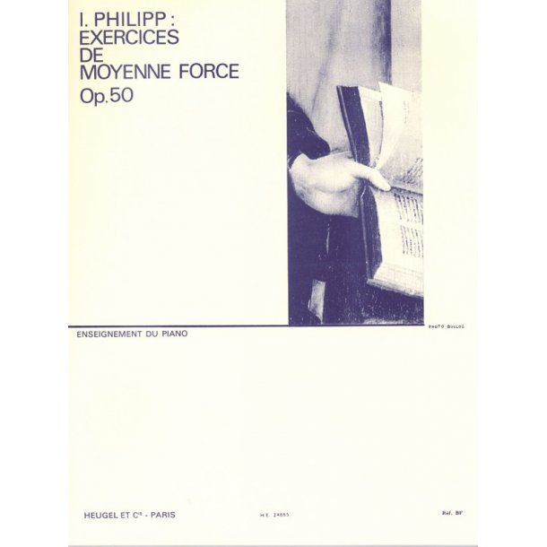 Isidor Philipp: Exercises of medium difficulty, Op. 50