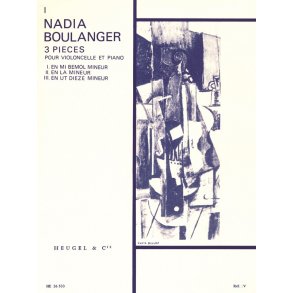 Nadia Boulanger: 3 Pieces No. 1 In E Flat Minor (Cello & Piano)