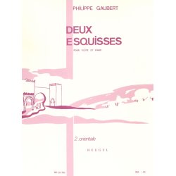 Philippe Gaubert: 2 Esquisses No.2: Orientale (Flute & Piano)