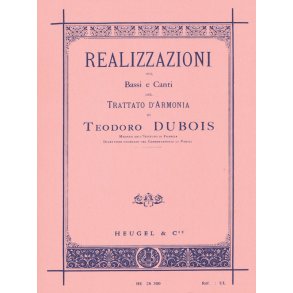 Theodore Dubois: Realisation of Figured Bass from the Treaty of Harmony