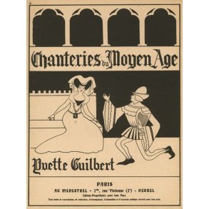 Guilbert Chanteries Du Moyen Age Volume 2 Medium Voice & Piano Book