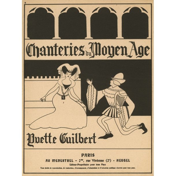 Guilbert Chanteries Du Moyen Age Volume 2 Medium Voice & Piano Book