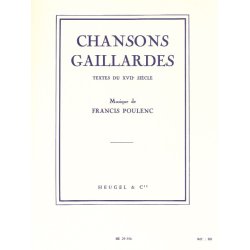 Francis Poulenc: Chansons Gaillardes
