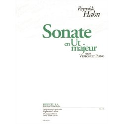 Reynaldo Hahn: Sonata In C Major (Violin/Piano)