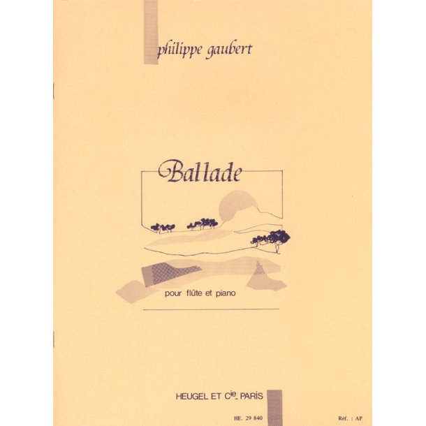 Philippe Gaubert: Ballade (Flute & Piano)
