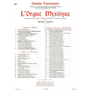 Charles Tournemire: L'Orgue mystique Vol.35: In Assumptione B.M.V. (Organ)