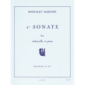 Bohuslav Martinu: Sonata No.1, H277 (Cello & Piano)