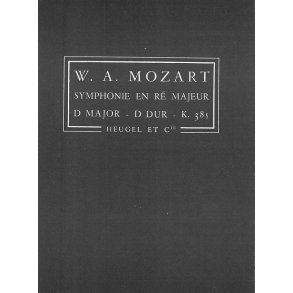W.A. Mozart: Symphony In D No.35 KV385 (PH26) (Miniature Score)