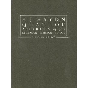 String Quartet Op 76 No 2 D Min