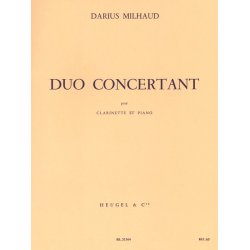 Darius Milhaud: Duo Concertant