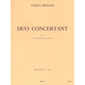 Darius Milhaud: Duo Concertant