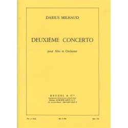 Darius Milhaud: Concerto No.2, Op.340 (Viola & Piano)