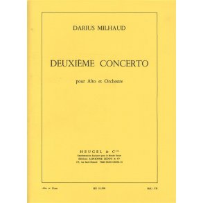 Darius Milhaud: Concerto No.2, Op.340 (Viola & Piano)