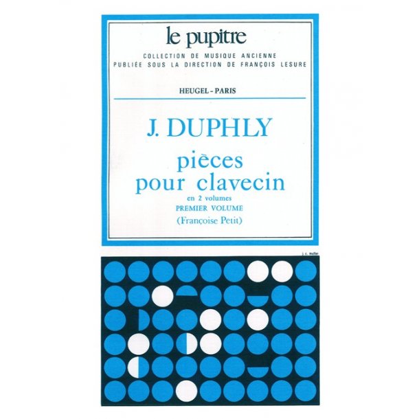 Duphly: Pi&egrave;ces pour clavecin livres 1 et 2 (lp1 volume 1)