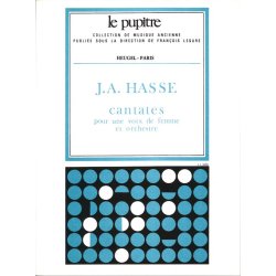 Johann Adolf Hasse: Cantates pour une Voix de Femme et Orchestre (LP11) (Voice & Orchestra)