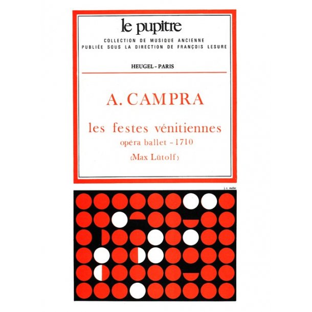 Andr&eacute; Campra: Les F&ecirc;tes v&eacute;nitiennes (LP19) (Opera)