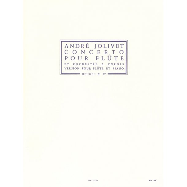 Andr&eacute; Jolivet: Concerto