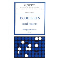 Couperin F: 9 motets partition (lp45)