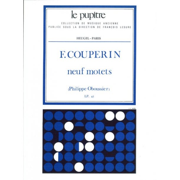 Couperin F: 9 motets partition (lp45)
