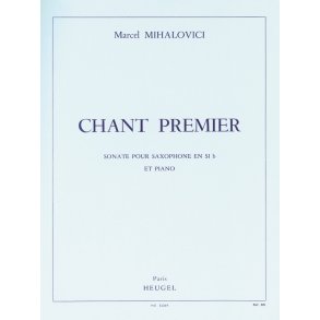 Marcel Mihalovici: Chant Premier, Op.103 (Bb Saxophone/Piano)
