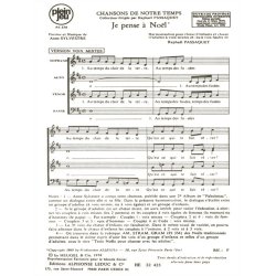 Sylvestre Passaquet Chansons De Notre Temps Pj378 Je Pense 4 Part