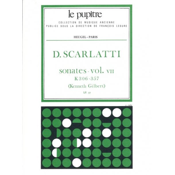 Domenico Scarlatti: Sonatas Vol.7: K306-K357 (LP37)