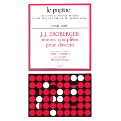 Froberger: Oeuvres compl&egrave;tes de clavecin tome 1/volume 1(lp57)