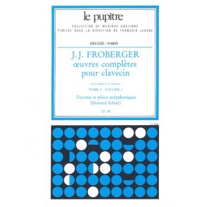 Froberger: Oeuvres complètes de clavecin tome 2/volume 1(lp58)