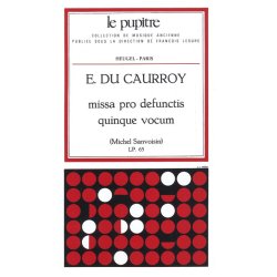 Caurroydusanvoisin: Missa pro defunctis quinque vocum (messe &agrave; 5 voix)(lp65)