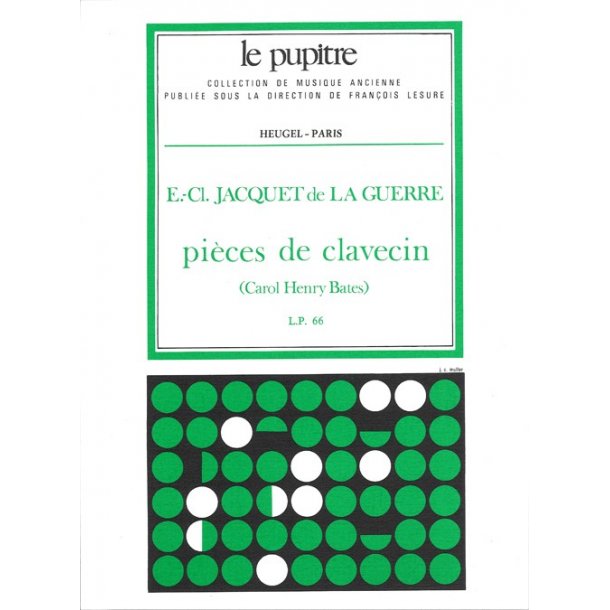 Jacquet De La Guerre: Pi&egrave;ces de clavecin (lp66)