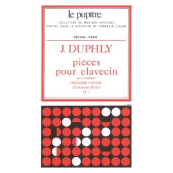 Jacques Duphly: Pi&egrave;ces pour Clavecin Vol.2 (LP1) (Harpsichord solo)