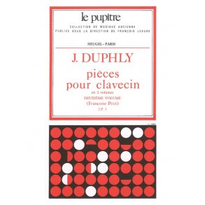 Jacques Duphly: Pièces pour Clavecin Vol.2 (LP1) (Harpsichord solo)