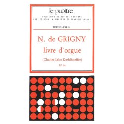 Nicolas de Grigny: Livre d'Orgue (LP68) (Organ)