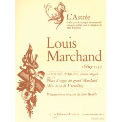 Marchand Bonfils Oeuvre D'orgue Volume 3 Astree Organ Book