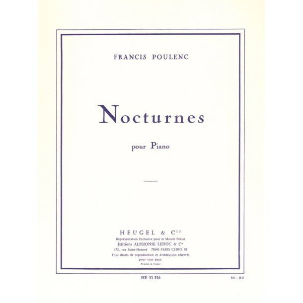 Francis Poulenc: Nocturnes