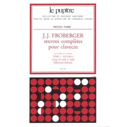 Froberger: Oeuvres compl&egrave;tes de clavecin tome 1/volume 2(lp57)