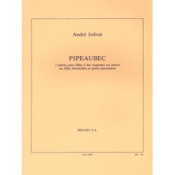 Andr&eacute; Jolivet: Pipeaubec (Flute & Percussion)