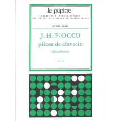 Joseph Hector Fiocco: Pi&egrave;ces de Clavecin (LP78) (Harpsichord solo)