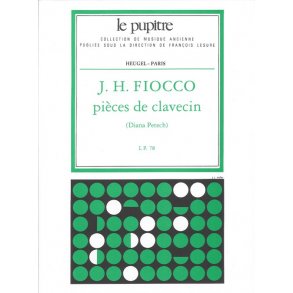 Joseph Hector Fiocco: Pièces de Clavecin (LP78) (Harpsichord solo)