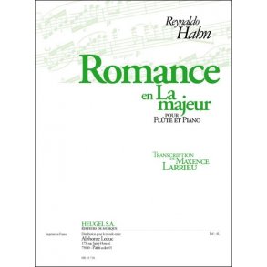Reynaldo Hahn: Romance in A major (Flute & Piano)