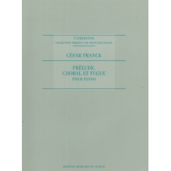 Franck Fauquet Prelude Choral Et Fugue Piano Book