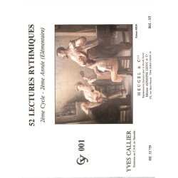 Yves Callier: 52 Rhythmic reading - Level 2, year 2