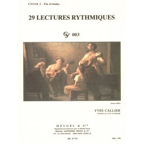 Yves Callier: 29 Rhythmic Exercises
