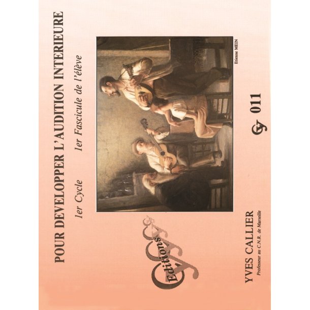 Callier Pour Developper L'audition Interieure 1er De L'eleve Cy011