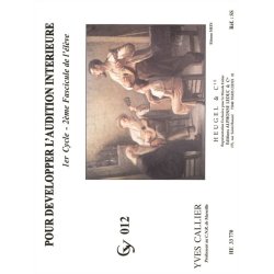 Callier Pour Developper L'audition Interieure 2eme De L'eleve Cy012 Bk