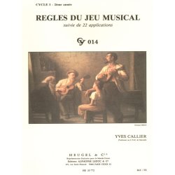 Yves Callier: Musical game rules - Level 1, year 2