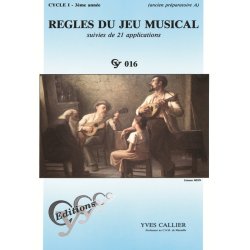 Yves Callier: Musical game rules - Level 1, year 3