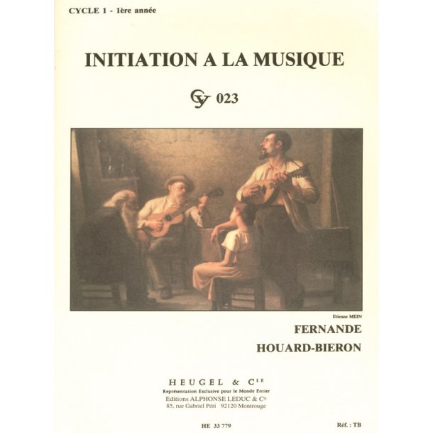 Fernande Houard-Bieron: Music initiation &ndash; Level 1, Year 1