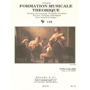 Callier Formation Musicale Theorique Cycle Iii Cy110 Book